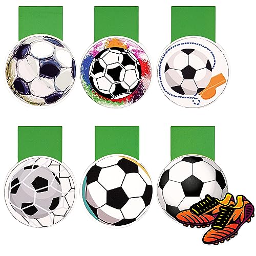 Lesezeichen Magnetisch,6 Stück Magnetische Lesezeichen Kinder – Magnetlesezeichen Fussball Geschenke Jungen Mädchen Mitbringsel,für Lehrer, Buchliebhaber, Fussballfans,Abschiedsgeschenk Schüler