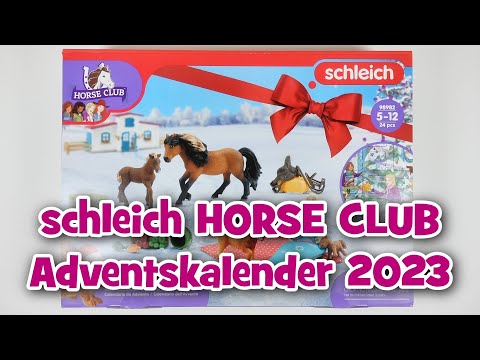 schleich HORSE CLUB Adventskalender 2023 (98982) | UNBOXING