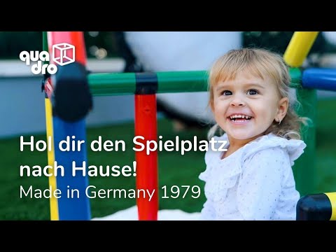 Hol dir den Spielplatz mit Quadro ganz einfach nach Hause | Klettergerüste und Spieltürme seit 1979