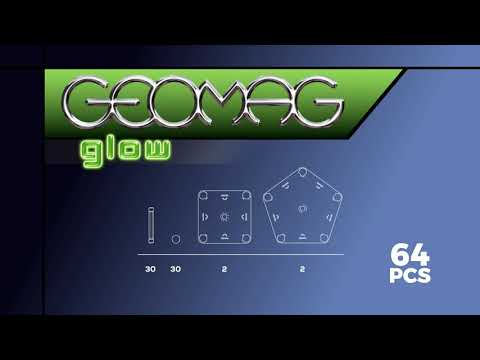 ITEM 336 Geomag Glow 64 pcs