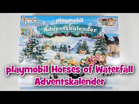 playmobil Horses of Waterfall Adventskalender (71345) | UNBOXING