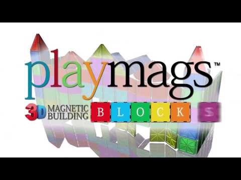 Playmags 3D Magnetic Blocks
