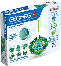 geomag classic panels 741 green line 52 teile